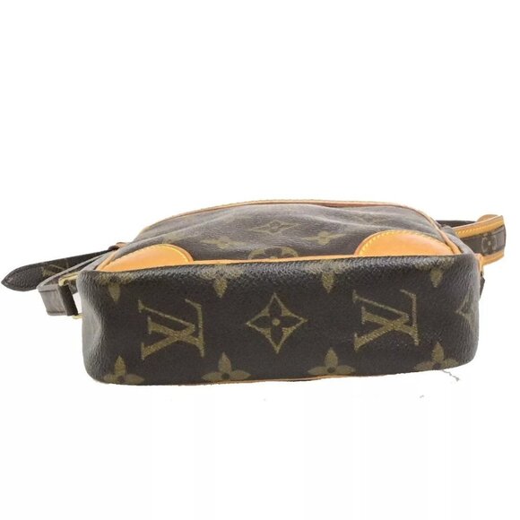 LOUIS VUITTON Danube Shoulder Bag Monogram Leather Brown France M45266 62EE085 - Picture 4 of 14